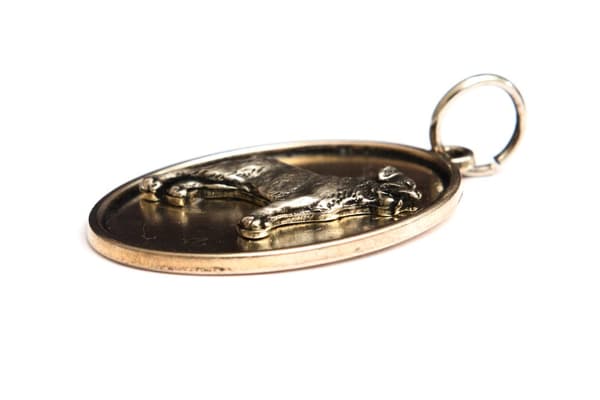 Rottweiler - halsband med en hund, hänge för en hunds mamma, unika Art-Dog smycken