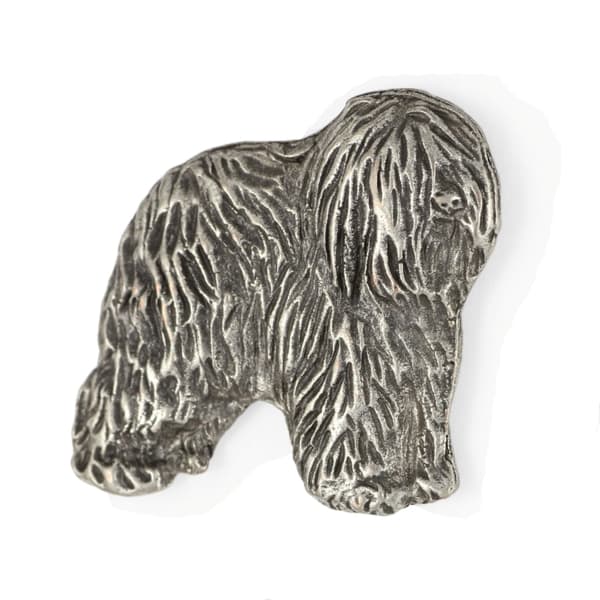 Polish Lowland Sheepdog, PON - hundhalsband, hänge för hundmamma, unika Art-Dog smycken