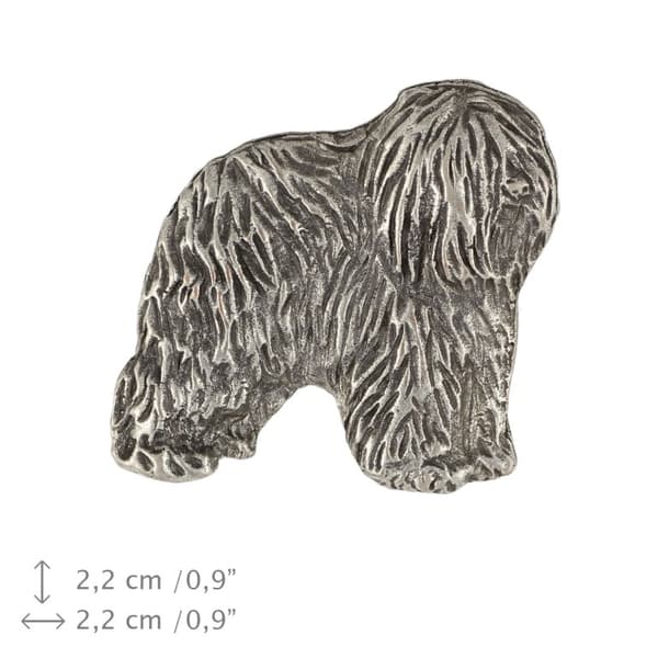 Polish Lowland Sheepdog, PON - hundhalsband, hänge för hundmamma, unika Art-Dog smycken