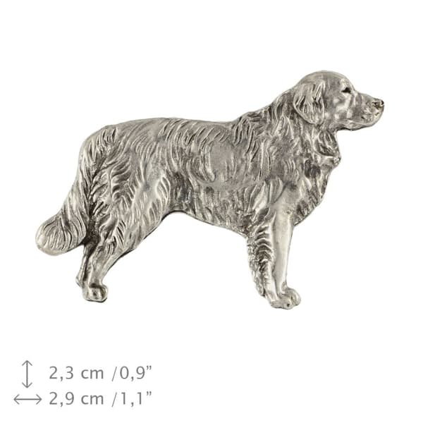 Golden Retriever - halsband med en hund, hänge för en hundmamma, unika Art-Dog smycken