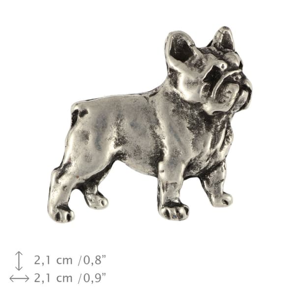 French Bulldog I - halsband med en hund, hänge för en hunds mamma, unika Art-Dog smycken