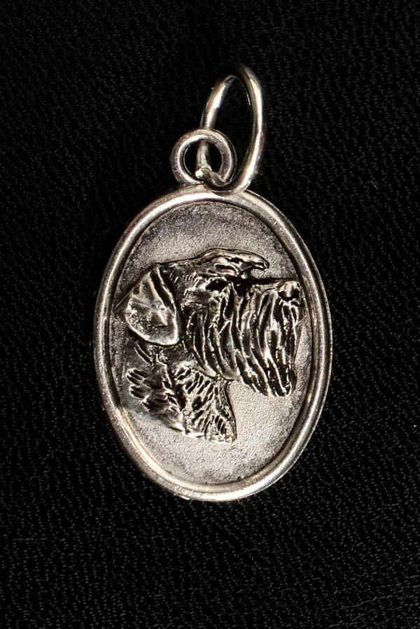 Schnauzer, Schnauzer I - halsband med en hund, hänge för hundmamma, unika Art-Dog smycken