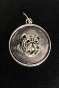 Pikkukuva 6 / 9: Englantibulldoggi, Bulldog II - kaulakoru koiran kanssa, riipus koiran äidille, ainutlaatuiset Art-Dog korut