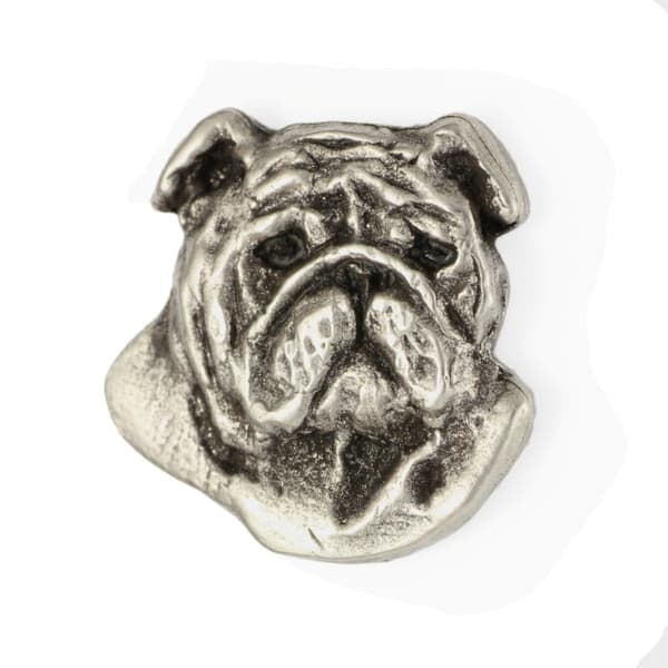 Englantibulldoggi, Bulldog II - kaulakoru koiran kanssa, riipus koiran äidille, ainutlaatuiset Art-Dog korut