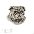 Pikkukuva 9 / 9: Englantibulldoggi, Bulldog II - kaulakoru koiran kanssa, riipus koiran äidille, ainutlaatuiset Art-Dog korut