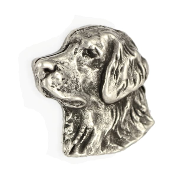 Golden Retriever I - halsband med en hund, hänge för en hundmamma, unika Art-Dog smycken