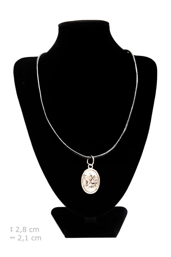 Golden Retriever I - halsband med en hund, hänge för en hundmamma, unika Art-Dog smycken