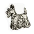 Pikkukuva 7 / 9: Skotlanninterrieri, aberdeenterrieri - kaulakoru koiran kanssa, riipus koiran emolle, ainutlaatuiset Art-Dog-korut