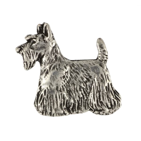 Skotlanninterrieri, aberdeenterrieri - kaulakoru koiran kanssa, riipus koiran emolle, ainutlaatuiset Art-Dog-korut
