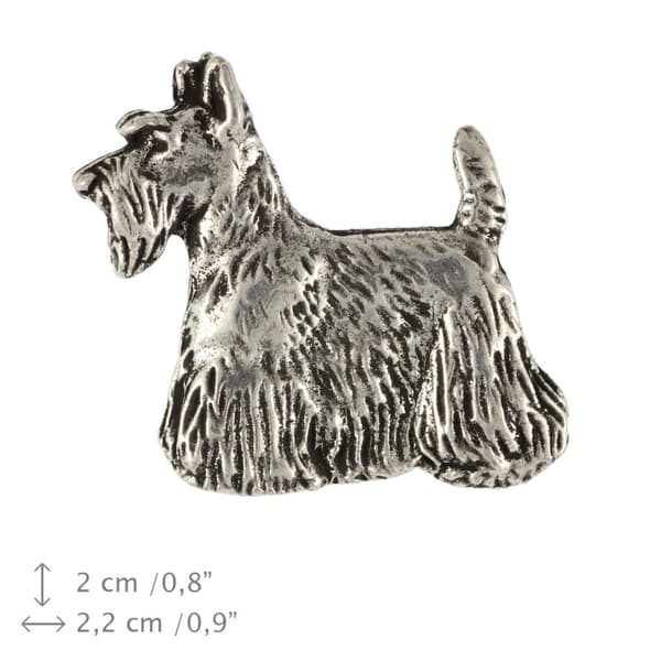 Skotlanninterrieri, aberdeenterrieri - kaulakoru koiran kanssa, riipus koiran emolle, ainutlaatuiset Art-Dog-korut