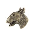 Miniatyrbillede 4 af 6: Bull terrier, Bull Terrier III - halskæde med en hund, vedhæng til en hunds mor, unikke Art-Dog smykker