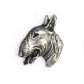 Miniatyrbillede 6 af 6: Bull terrier, Bull Terrier III - halskæde med en hund, vedhæng til en hunds mor, unikke Art-Dog smykker