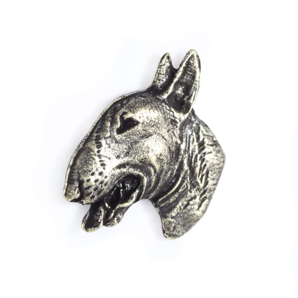 Bull terrier, Bull Terrier III - halskæde med en hund, vedhæng til en hunds mor, unikke Art-Dog smykker