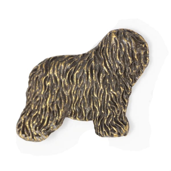 Polish Lowland Sheepdog, PON I - hundhalsband, hänge för hundmamma, unika Art-Dog smycken
