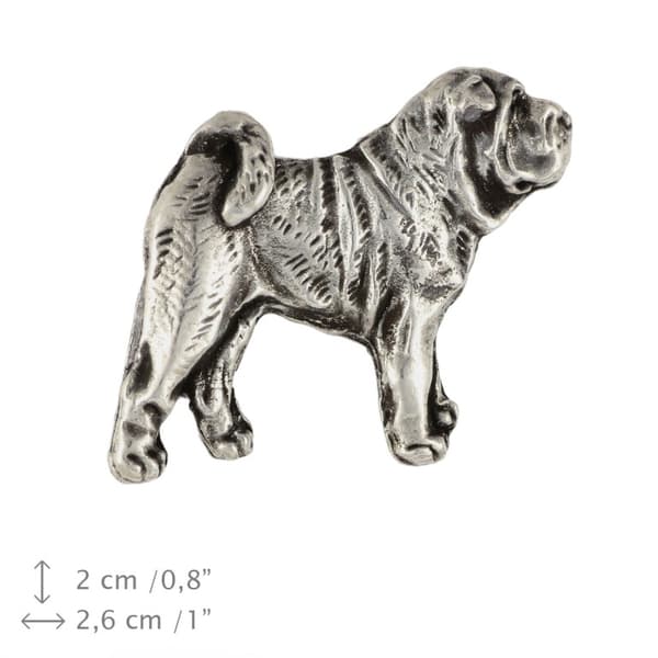 Shar Pei - halsband med en hund, hänge för en hundmamma, unika smycken av Art-Dog