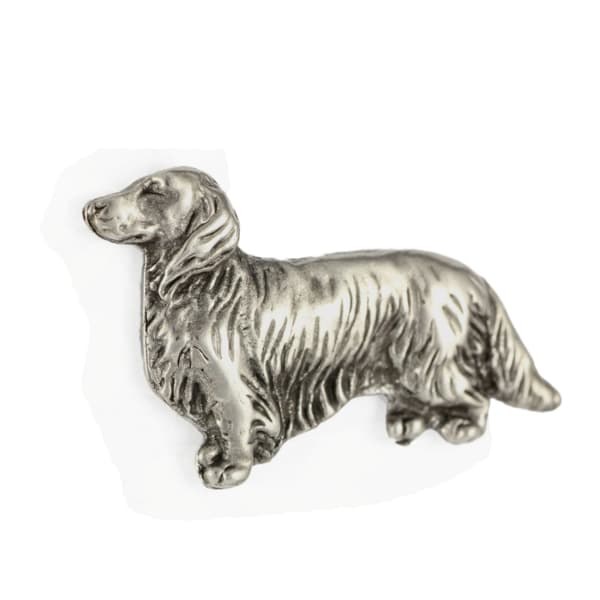 Tax III - halsband med en hund, hänge för en hunds mamma, unika Art-Dog smycken