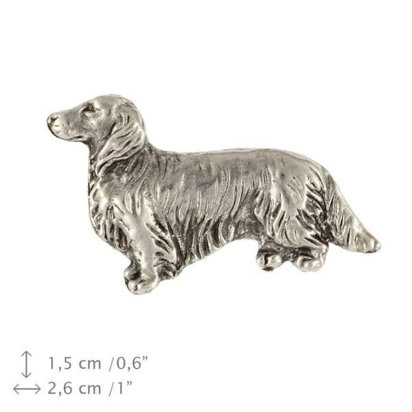 Tax III - halsband med en hund, hänge för en hunds mamma, unika Art-Dog smycken
