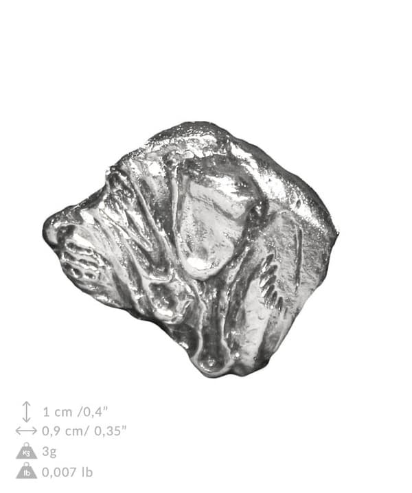 Fila Brasileiro, Brasilianmastiffi - kaulakoru koiran kanssa, riipus koiran äidille, Art-Dogin ainutlaatuiset korut