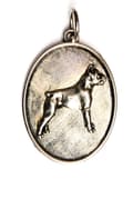 Pikkukuva 1 / 9: Boxer, Boxer II - kaulakoru koiran kanssa, riipus koiran äidille, ainutlaatuiset Art-Dog korut
