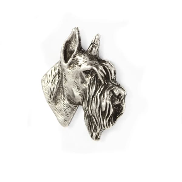 Schnauzer, Schnauzer II - hundhalsband, hänge för hundmamma, unika Art-Dog smycken