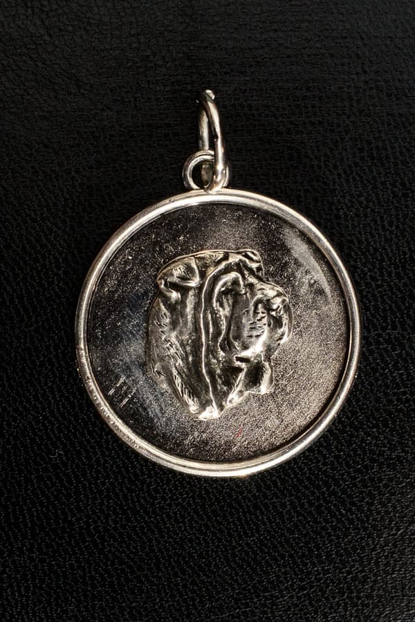 Shar Pei II - halsband med en hund, hänge för en hundmamma, unika smycken av Art-Dog