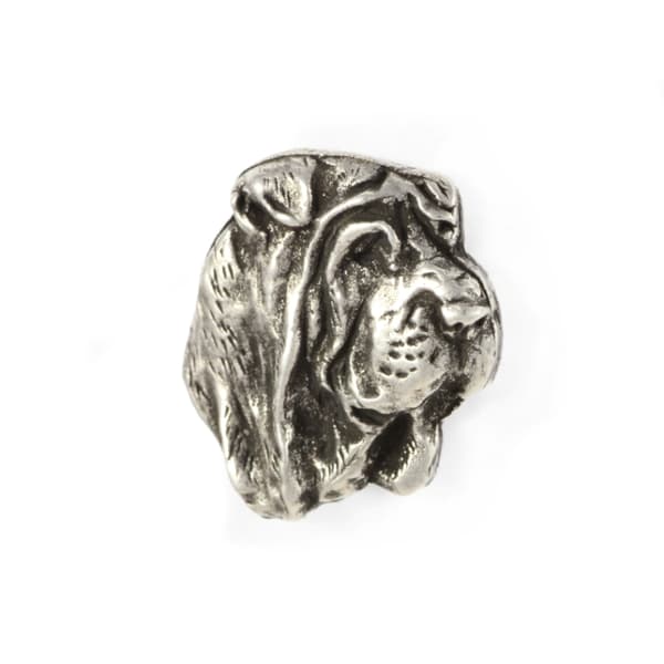 Shar Pei II - halsband med en hund, hänge för en hundmamma, unika smycken av Art-Dog