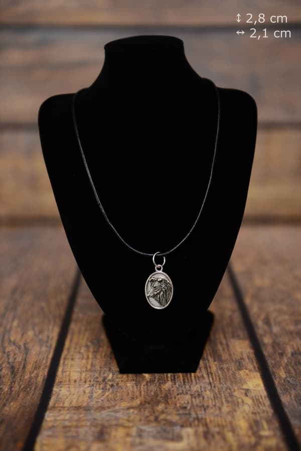 Sheltie - halsband med en hund, hänge för en hundmamma, unika Art-Dog smycken
