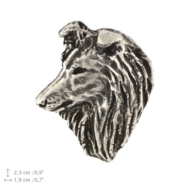 Sheltie - halsband med en hund, hänge för en hundmamma, unika Art-Dog smycken