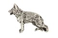 Miniatyrbillede 7 af 9: Schæferhund, Alsace II - hundehalskæde, vedhæng til hundemor, unikke Art-Dog smykker