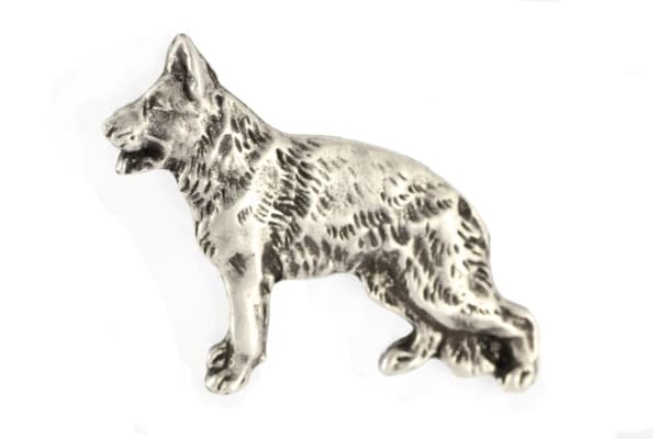 Schæferhund, Alsace II - hundehalskæde, vedhæng til hundemor, unikke Art-Dog smykker