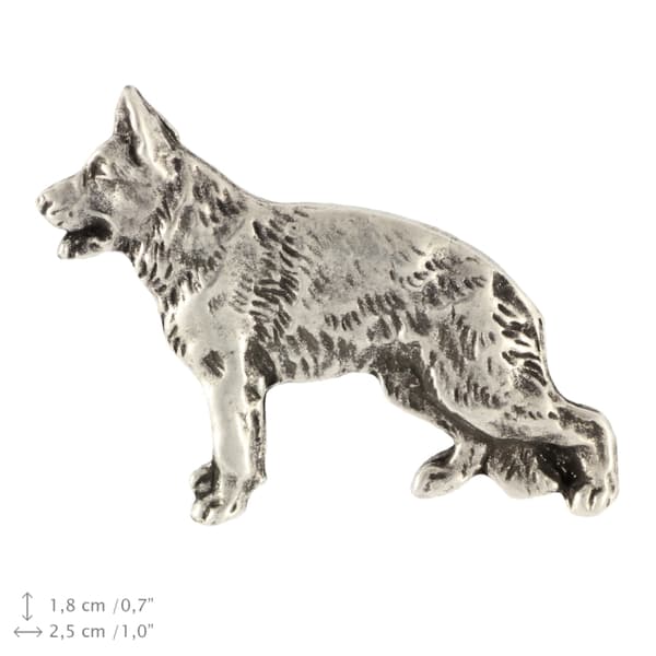 Schæferhund, Alsace II - hundehalskæde, vedhæng til hundemor, unikke Art-Dog smykker