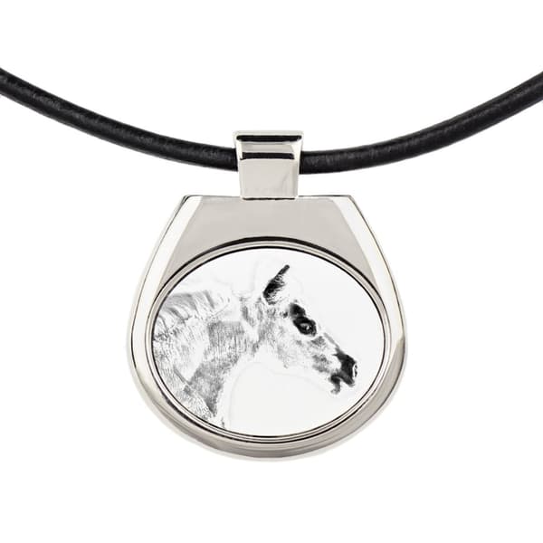 Falabella - halsband med häst, personligt hänge med foto, unikt halsband för kvinnor och män av Art-Dog
