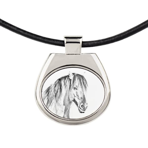 Henson häst - halsband med häst, personligt hänge med foto, unikt halsband för kvinnor och män av Art-Dog
