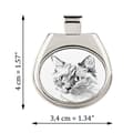 Miniatyrbild 2 av 7: Ragdoll - halsband med en katt, personligt hänge med foto, unikt halsband för kvinnor och män av Art-Dog