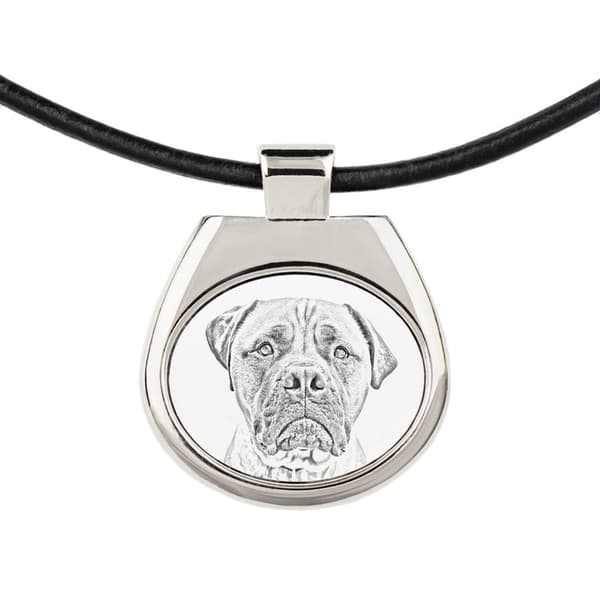 Bullmastiff, Bulmastiff - halskæde med hund, personligt vedhæng med foto, unik halskæde til kvinder og mænd fra Art-Dog