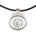 Miniatyrbild 4 av 7: Golden Retriever - halsband med en hund, personligt hänge med foto, unikt halsband för kvinnor och män av Art-Dog