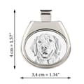 Miniatyrbild 2 av 7: Golden Retriever - halsband med en hund, personligt hänge med foto, unikt halsband för kvinnor och män av Art-Dog