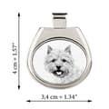 Miniatyrbild 2 av 7: Norwich Terrier - halsband med hund, personligt hänge med foto, unikt halsband för kvinnor och män av Art-Dog