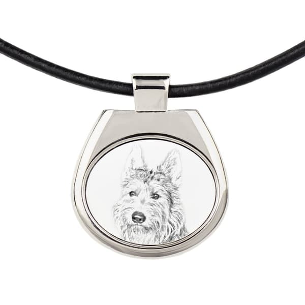 Picardy Sheepdog, Berger Picard - halsband med hund, personligt hänge med foto, unikt halsband för kvinnor och män av Art-Dog