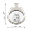 Miniatyrbild 2 av 7: Picardy Sheepdog, Berger Picard - halsband med hund, personligt hänge med foto, unikt halsband för kvinnor och män av Art-Dog