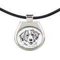 Miniatyrbild 4 av 7: Kooikerhondje - halsband med en hund, personligt hänge med foto, unikt halsband för kvinnor och män av Art-Dog