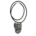 Miniatyrbild 1 av 4: Skye Terrier - halsband med en hund, silverpläterat hänge för en hundfantast, unika Art-Dog-smycken