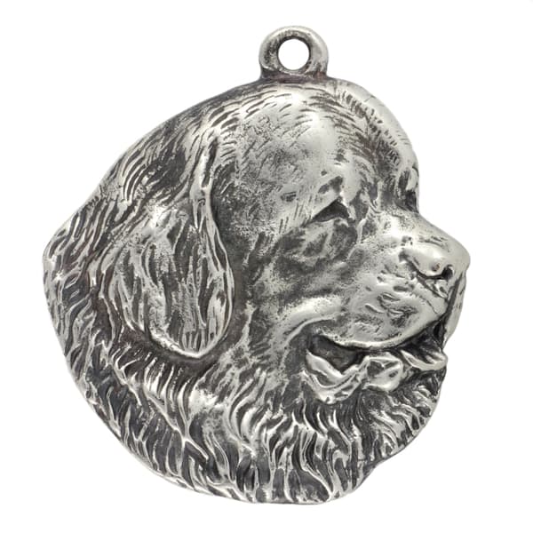 Newfoundland, Newfoundland, Wodołaz - en halskæde med en hund, unikke smykker til en hundefan, et unikt vedhæng på en slange fra Art-Dog