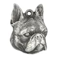 Miniatyrbillede 8 af 9: Boston Terrier, Boston Bull Terrier - en halskæde med en hund, unikke smykker til en hundefan, et unikt vedhæng på en slange fra Art-Dog