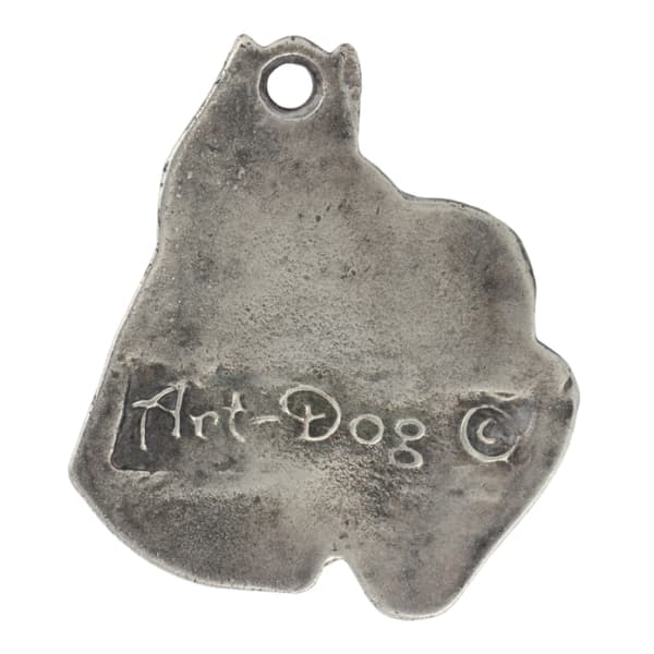 Schnauzer, Schnauzer II - halsband med en hund, unika smycken för en hundfantast, unikt Art-Dog huggormhänge