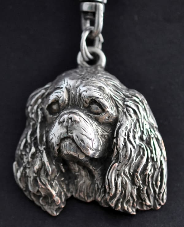 Cavalier King Charles Spaniel I - en halskæde med en hund, unikke smykker til en hundefan, et unikt vedhæng på en slange fra Art-Dog
