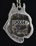Miniatyrbild 3 av 9: Boxer, Boxer II - halsband med en hund, unika smycken för en hundfantast, unikt hänge på en orm från Art-Dog