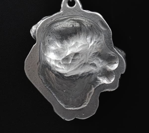 Tosa Inu, Tosa-inu, Japanese Mastiff - ett halsband med en hund, unika smycken för en hundfantast, ett unikt hänge på en orm från Art-Dog
