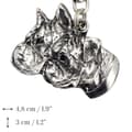 Miniatyrbild 4 av 6: Boxer, Boxer IV - halsband med en hund, unika smycken för en hundfantast, unikt hänge på en orm från Art-Dog