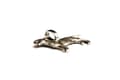 Miniatyrbild 3 av 5: Bull terrier, Bull Terrier I - halsband med hund, silverpläterat hänge för en hundälskare, subtila smycken från Art-Dog